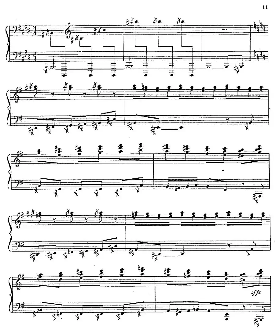 Carmen Variations 12 Pieces（12首卡门主题变奏曲·10）