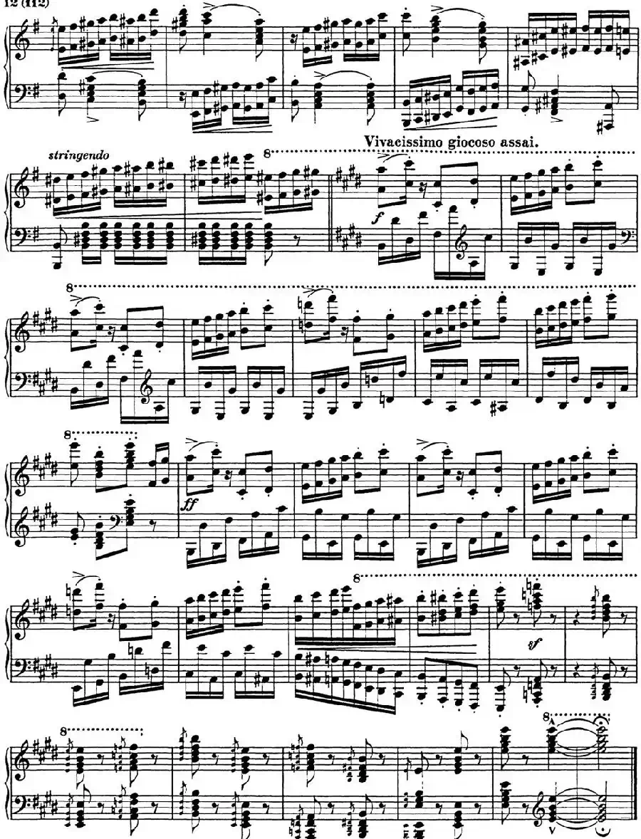 李斯特 匈牙利狂想曲 Hungarian Rhapsodies S.244 No.10