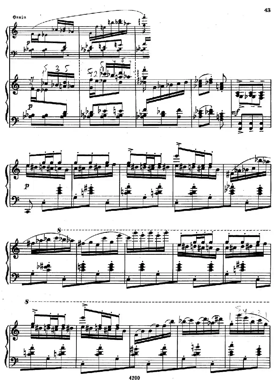 Prokofiev - Ten Pieces Op.12（普罗科菲耶夫-10首小品·10）