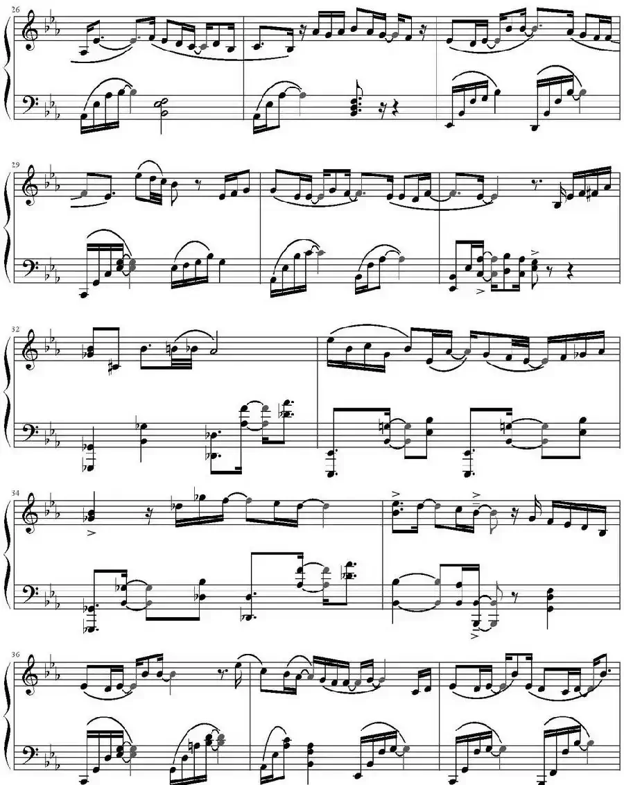 一个人生活(《天地传说之鱼美人》片尾曲)