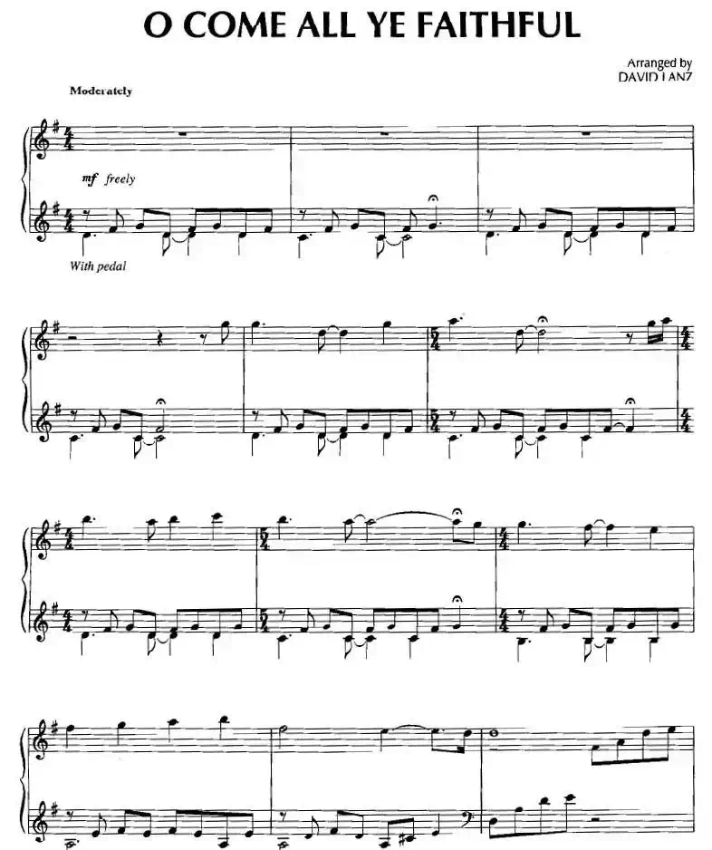O Come All Ye Faithful
