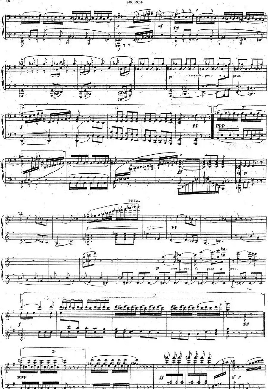 Harold en Italie Op.16 - 4 Hands（哈罗尔德在意大利·四手联弹）（P1——10）