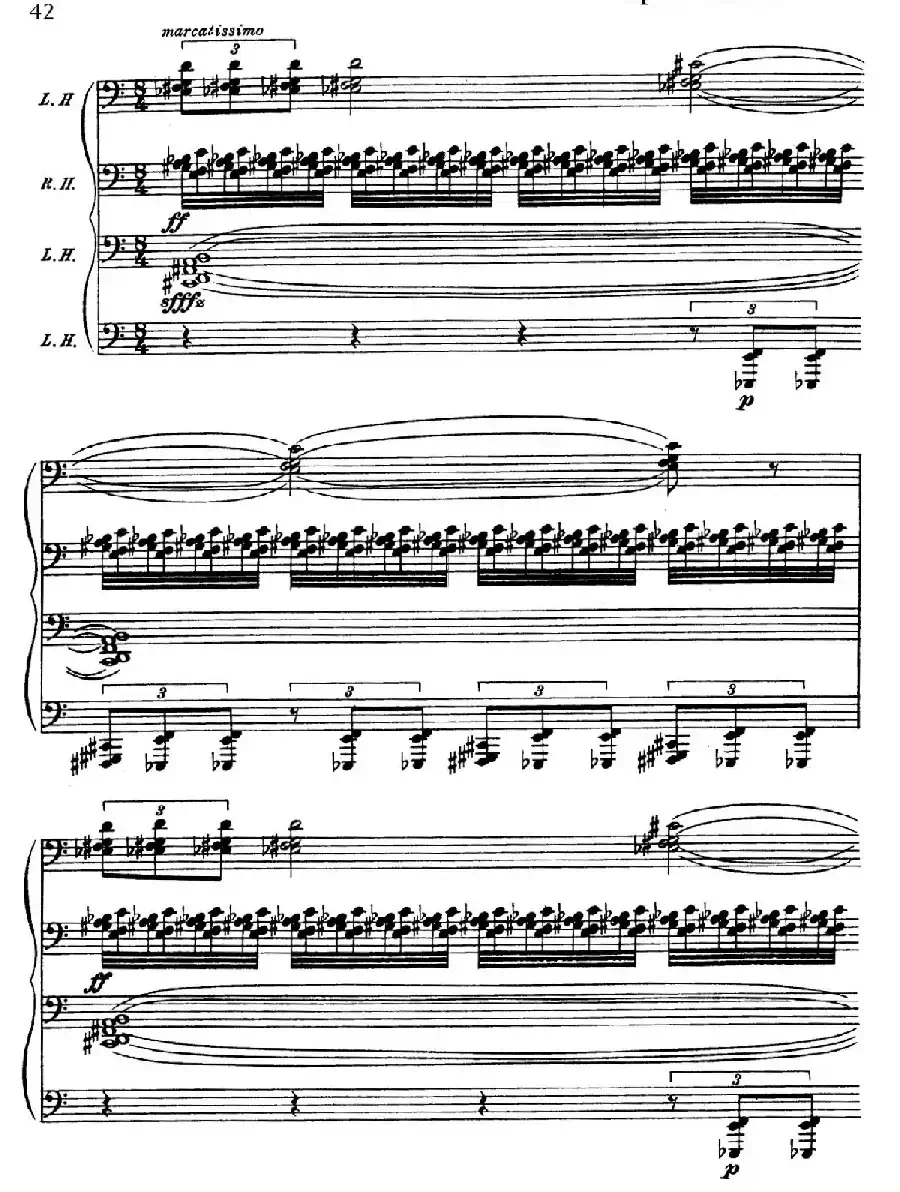 Poems of 1917 Op.41（1917之诗 8. 战争）