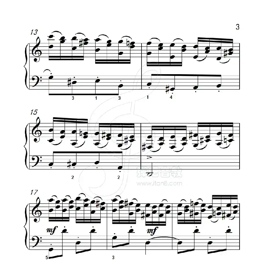 练习曲 26(克拉莫钢琴练习曲60首)