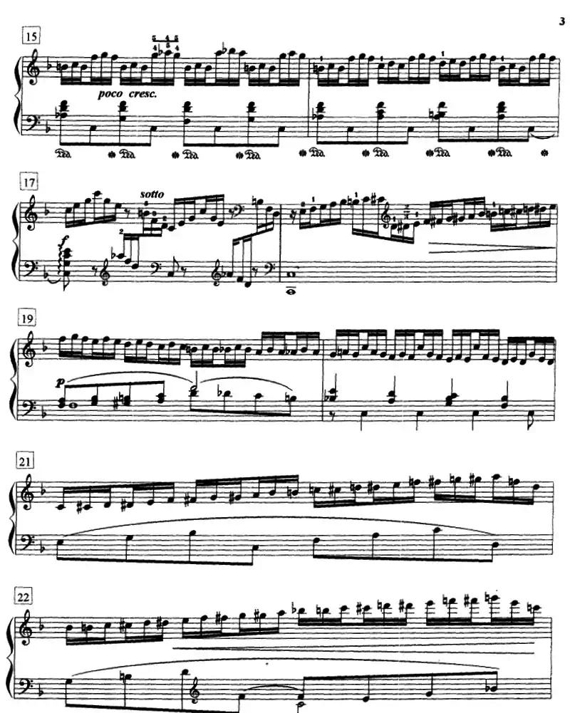 莫什科夫斯基练习曲（Op.72.No.6）