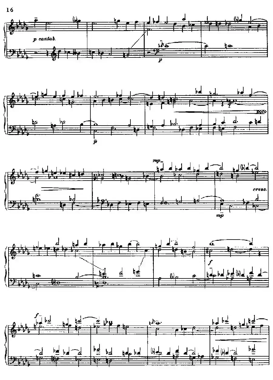 24 Preludes and Fugues Part.2 Op.45（24首前奏曲与赋格·第二部分·15）