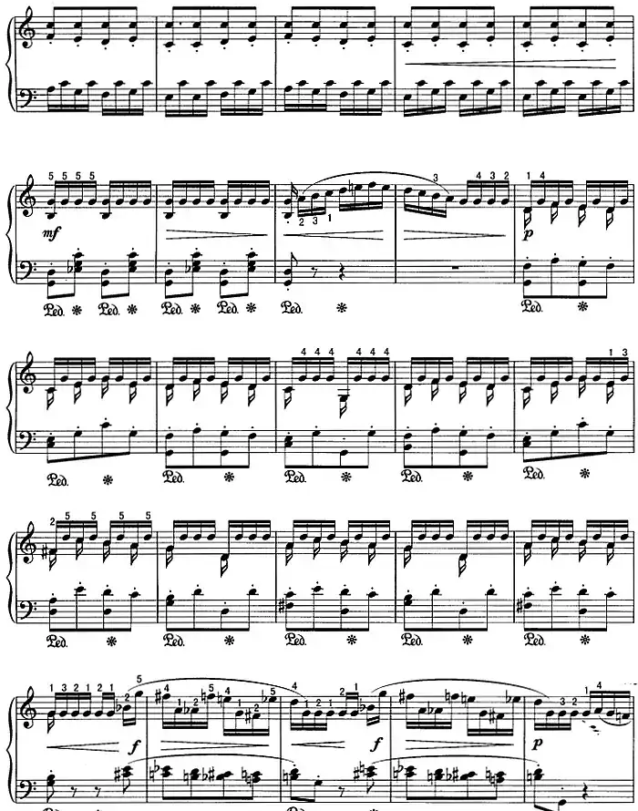 不可不弹的世界钢琴名曲：磨坊