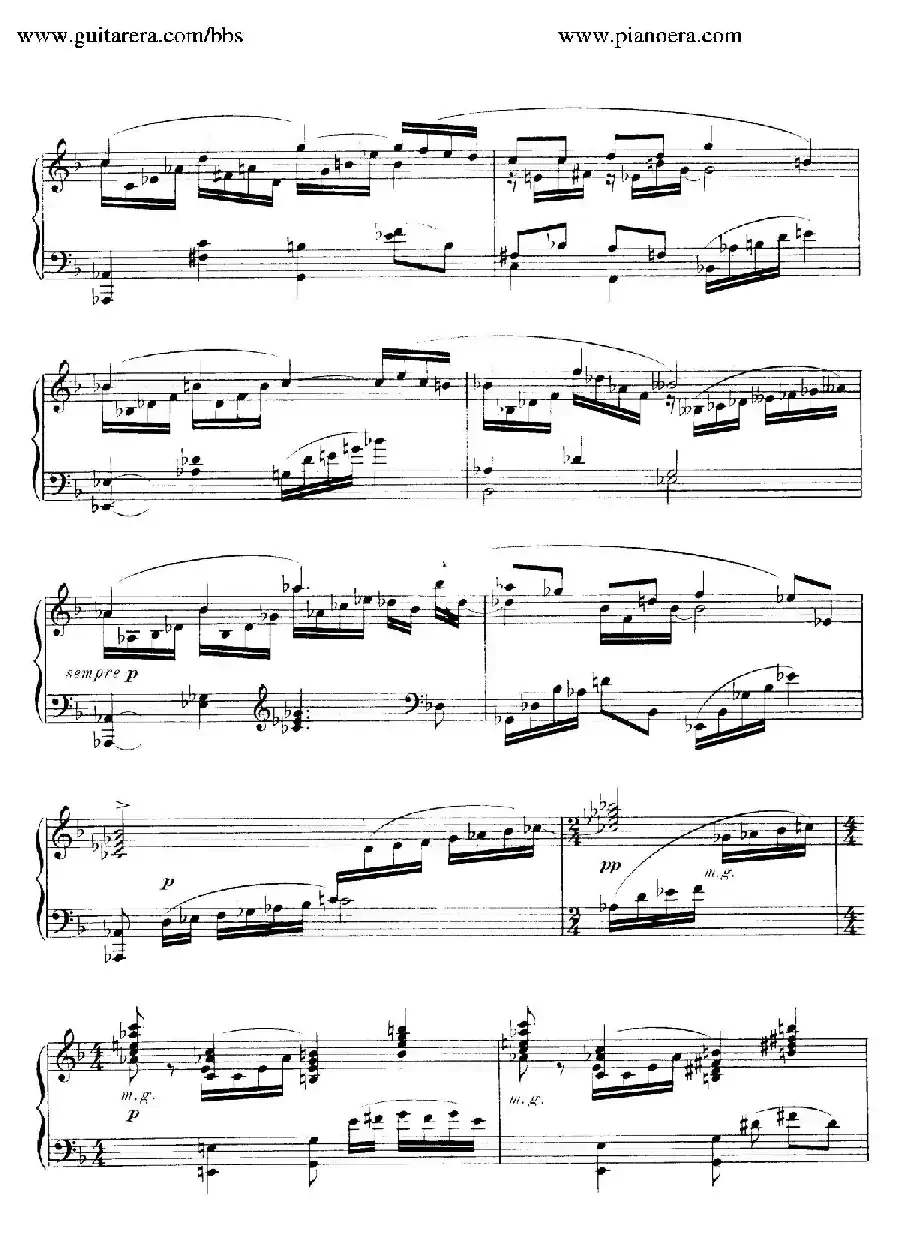 15 Improvisations（15首即兴曲·Ⅹ）