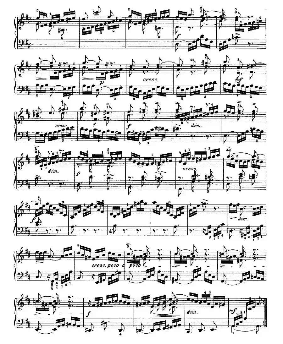 Six Partitas BWV 825-830（6首帕蒂塔·4）