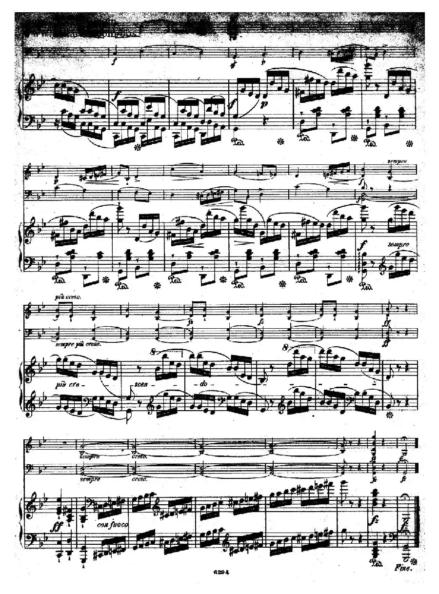 Piano Trio in g Minor Op.8（g小调钢琴三重奏）