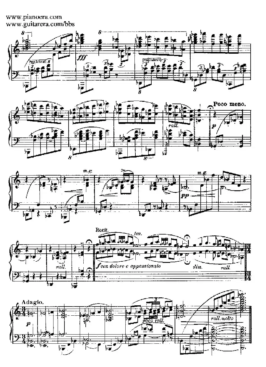 Goyescas（戈雅之画）（2. 窗边的情话 Coloquio En La Reja）