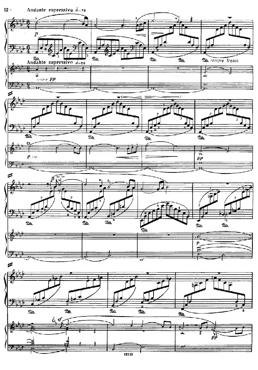 Piano Concerto in a Minor Op.54（a小调钢琴协奏曲·双钢琴）