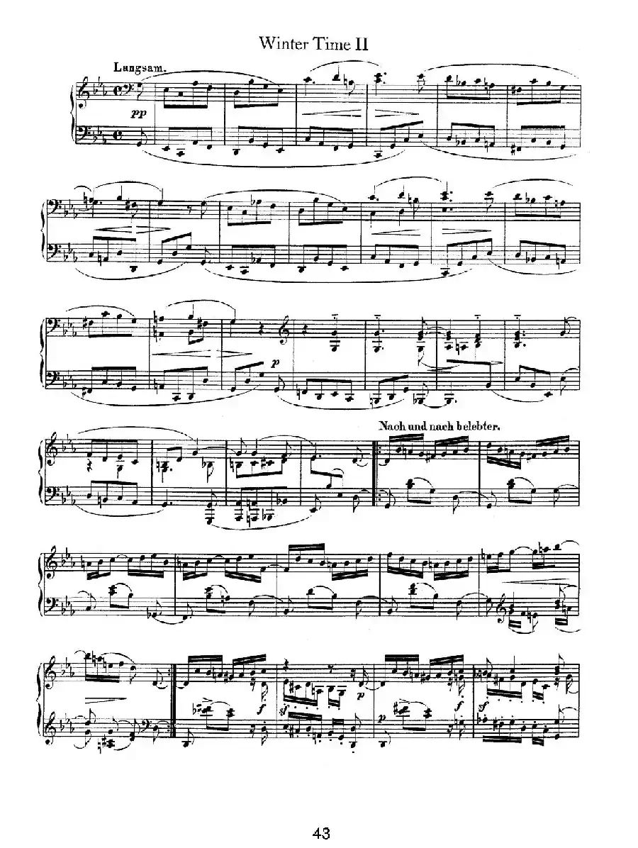Album für die Jugend Op.68（儿童钢琴曲集）