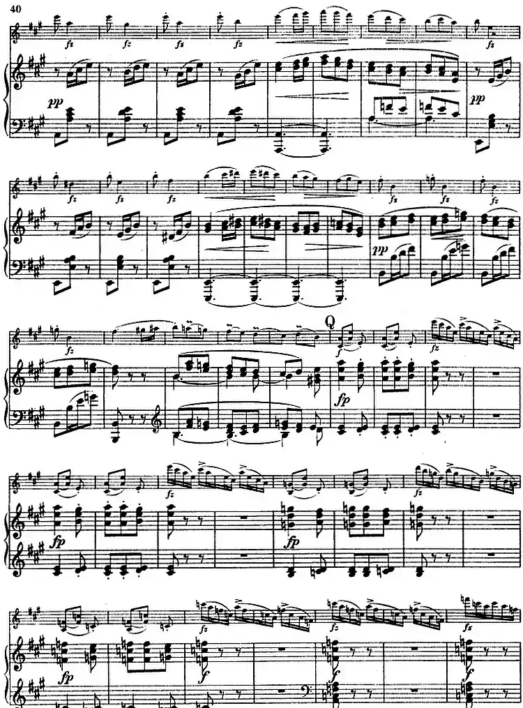 德沃夏克作品53号A小调协奏曲 (小提琴和钢琴)