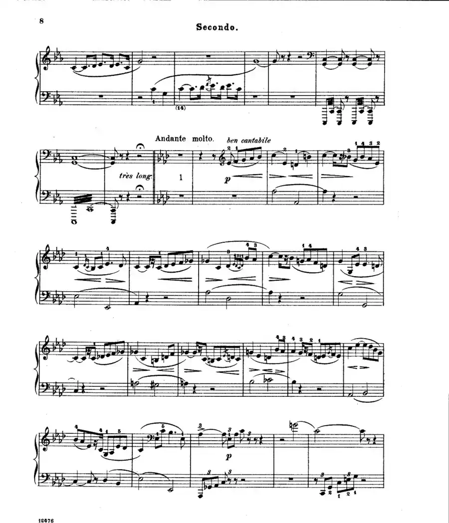 L'Arlesienne Suite No·1（阿莱城姑娘·第一组曲·四手联弹）
