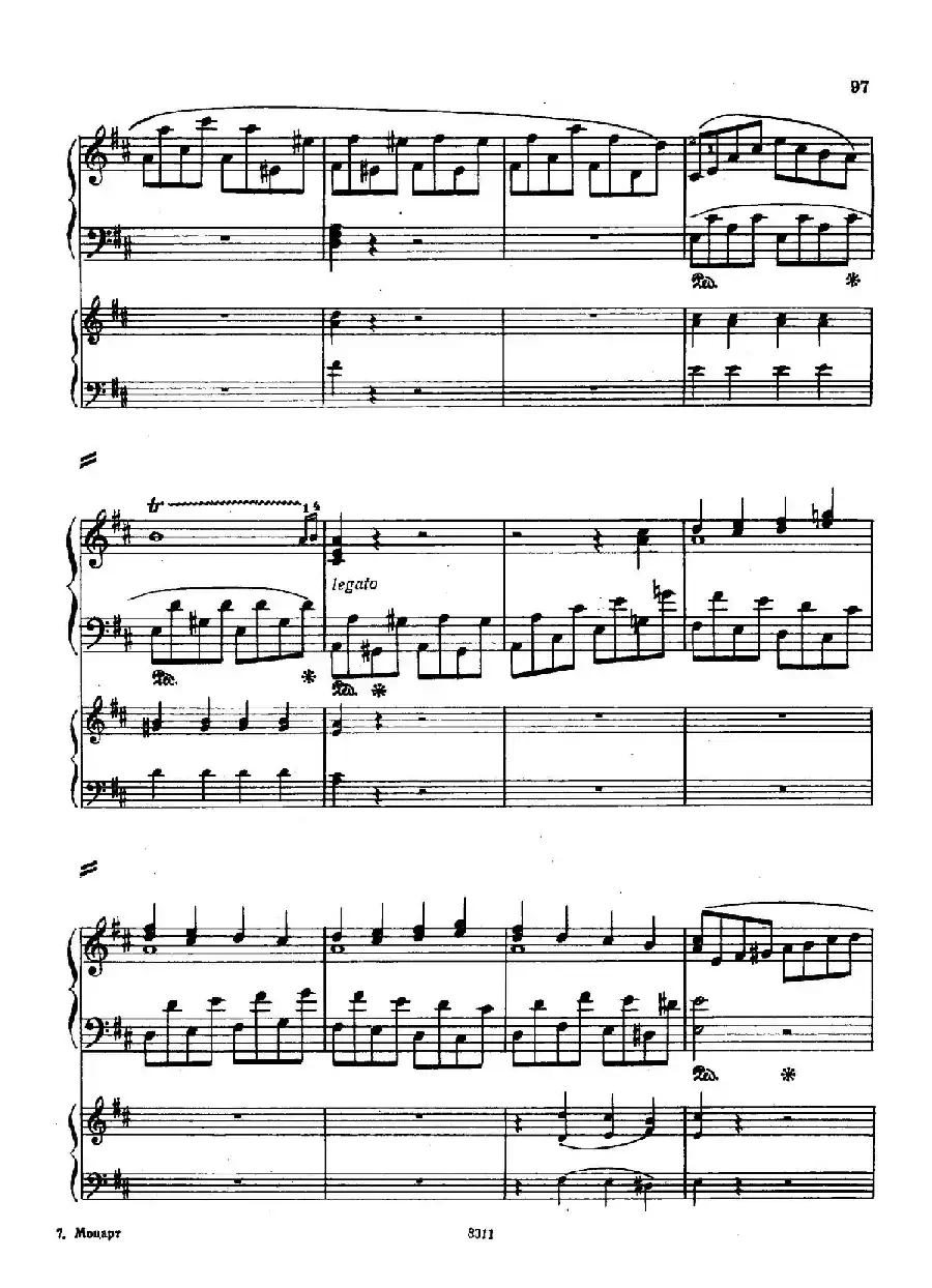 Concerto no 5 K 175 - 2 Piano（Ⅲ）
