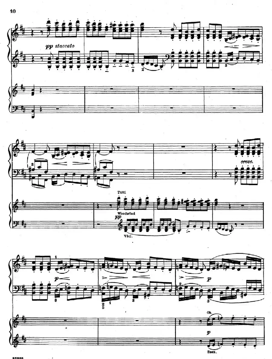 Capriccio Brillante in B Major Op.22（B大调华丽随想曲·双钢琴）