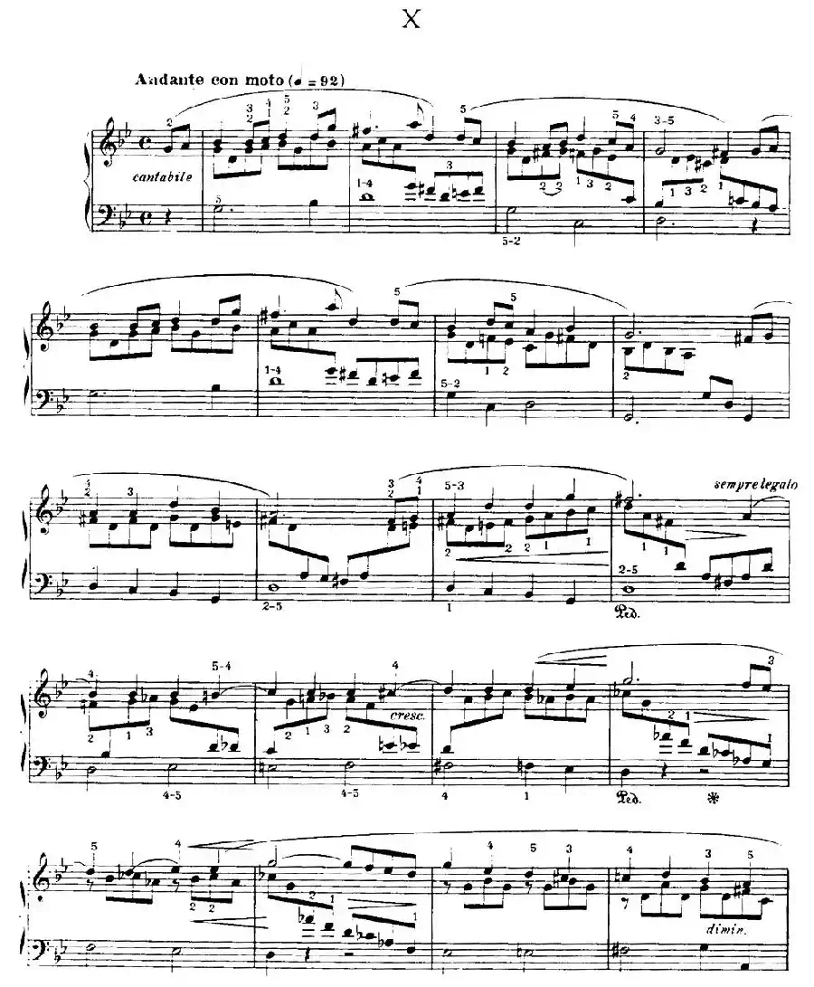 20 Petites Etudes, Op.91(20首小型练习曲)(10)