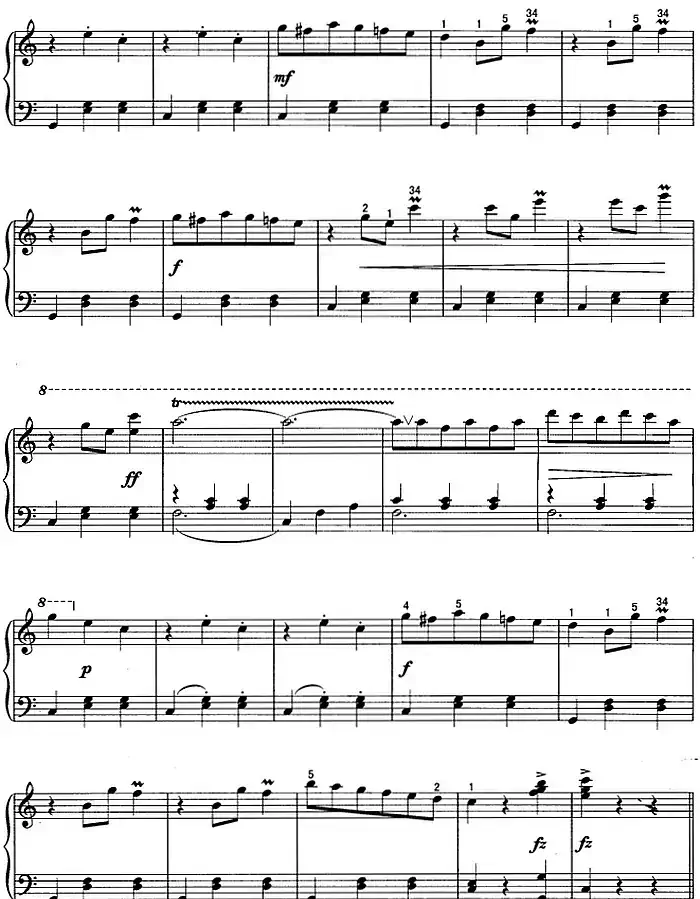 不可不弹的世界钢琴名曲：杜鹃圆舞曲