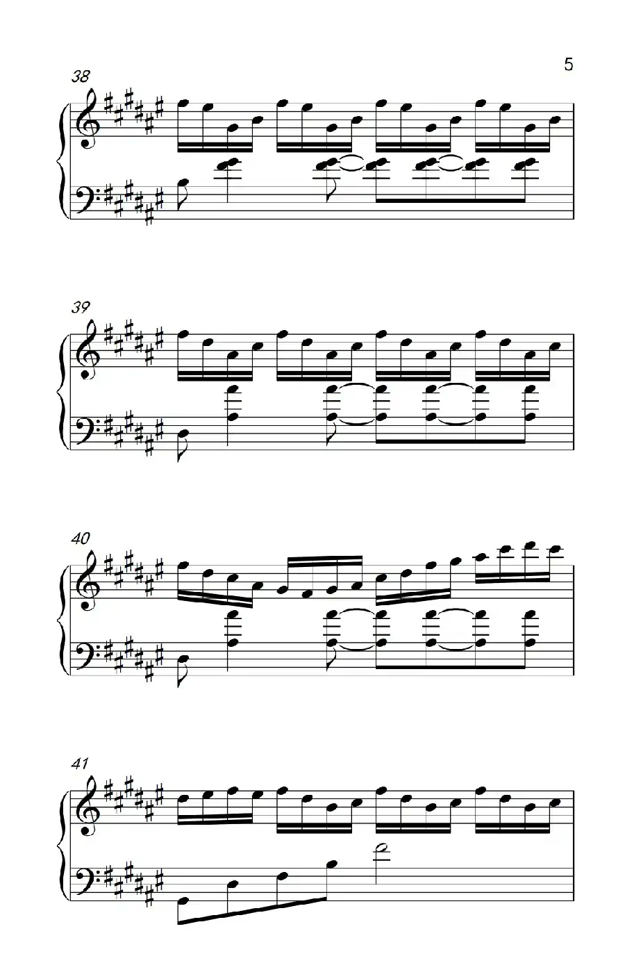 心酸(《弹吧音教》制谱版)