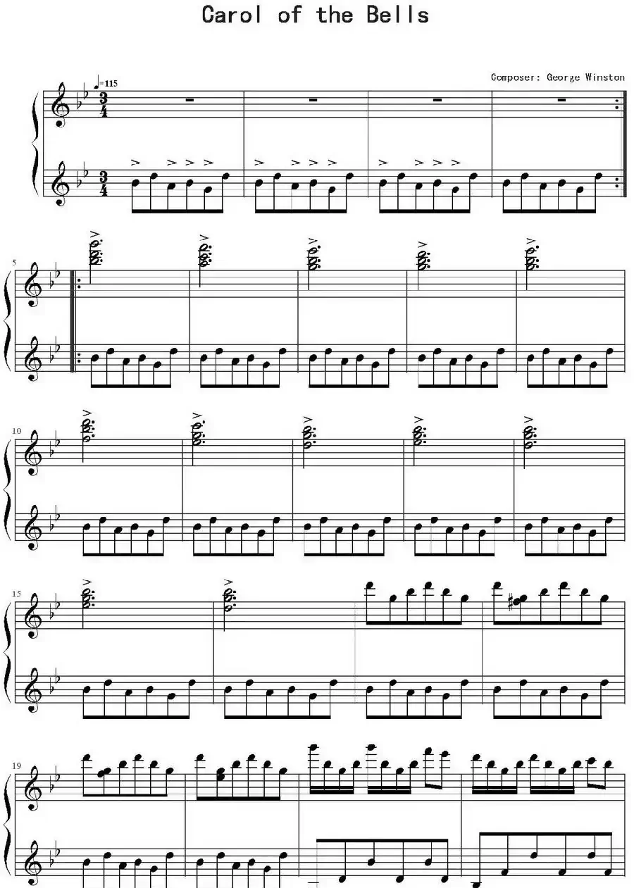 Carol Of The Bells