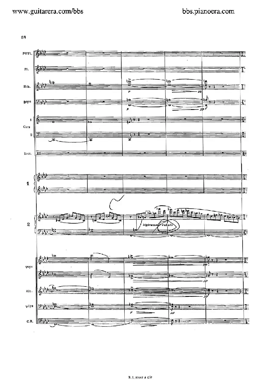 Concerto for 2 Pianos in d Minor（d小调双钢琴协奏曲·总谱）