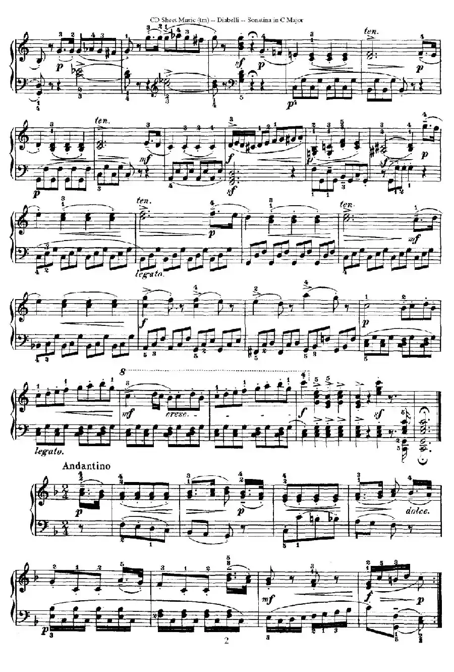 7 Piano Sonatinas Op.168（7首钢琴小奏鸣曲 No.3）