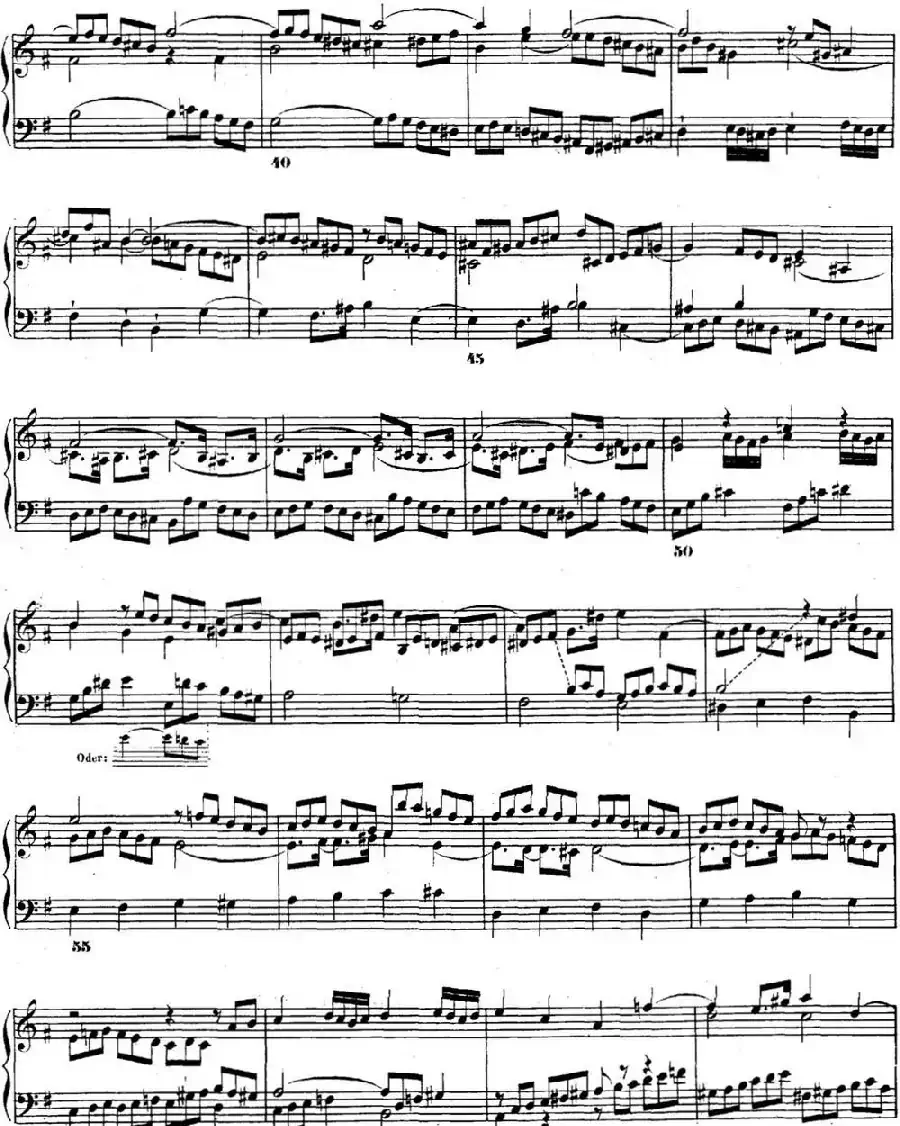 巴赫《平均律钢琴曲集·第二卷》之赋格曲(NO.10)