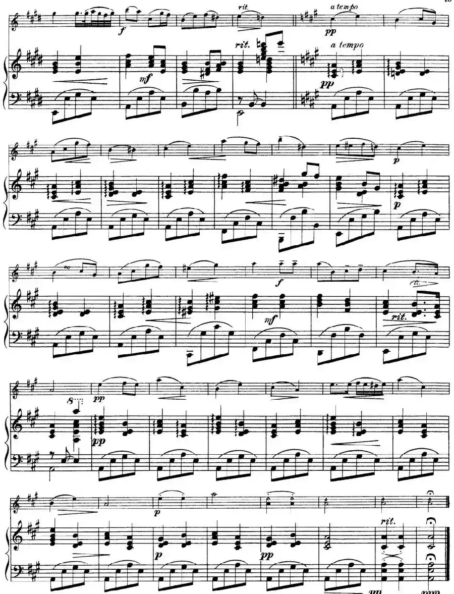 25首小提琴曲合集：Wiegenlied.（Cradle Song.）（MAX EICHHORN Op.13，No.1）（小提琴+钢琴伴奏）