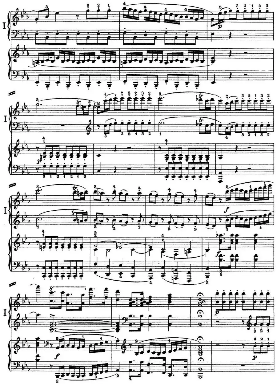 二十八部钢琴协奏曲 No.10（P1-15）
