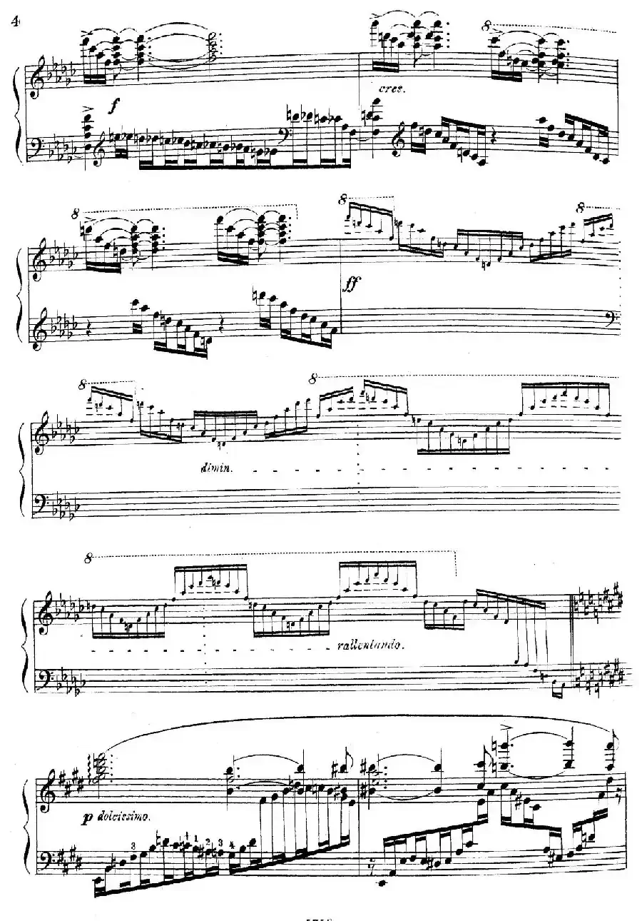 3首音乐会练习曲（Three Concert Etudes Op.24）（Ⅰ）