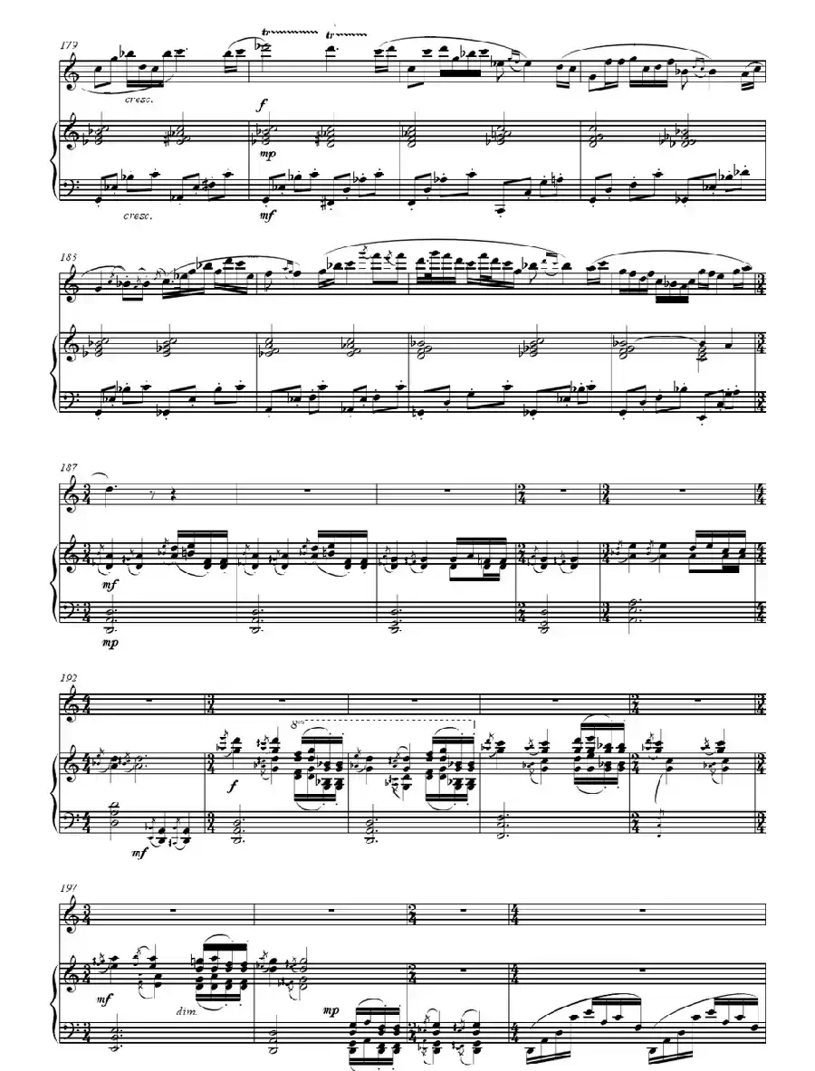 村寨欢歌(笛子与钢琴)