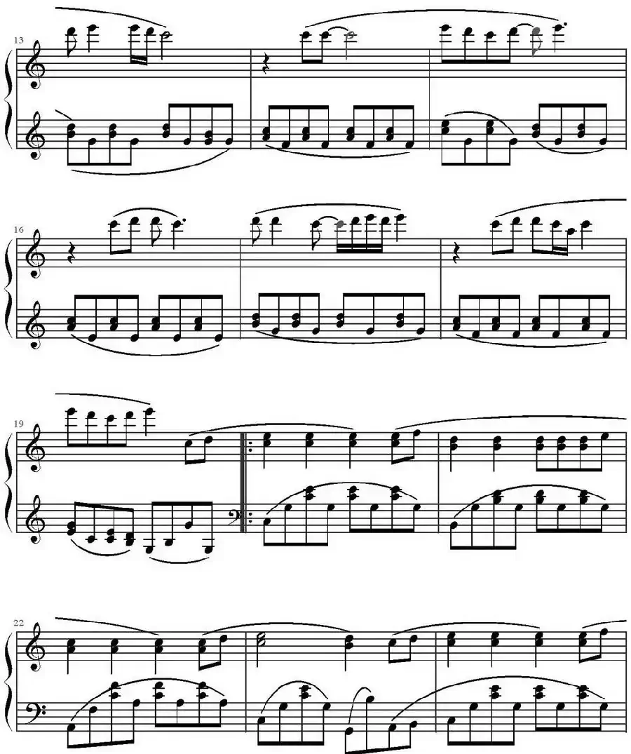 Big Big World（弹琴吧制谱版）