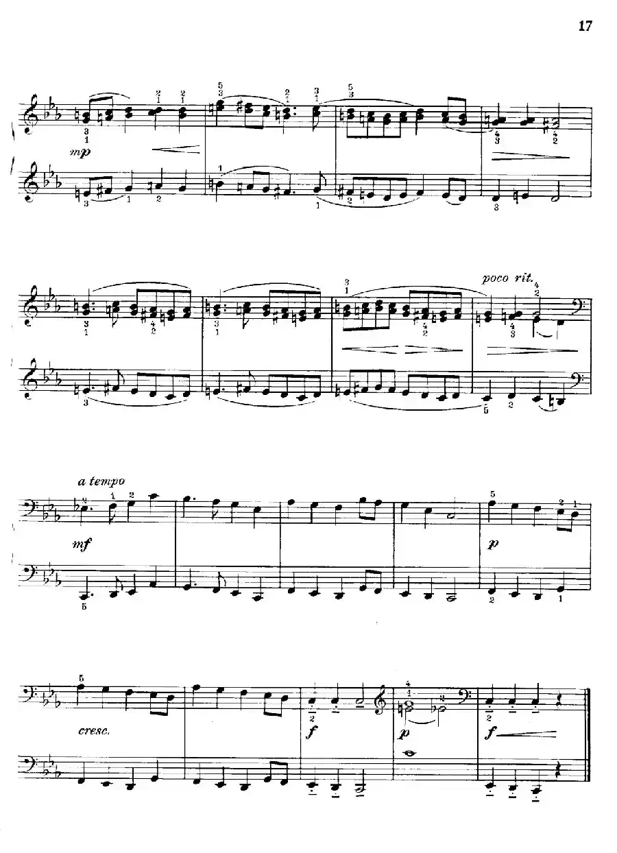 Thirty Pieces For Children Op.27（30首儿童钢琴曲 11—15）