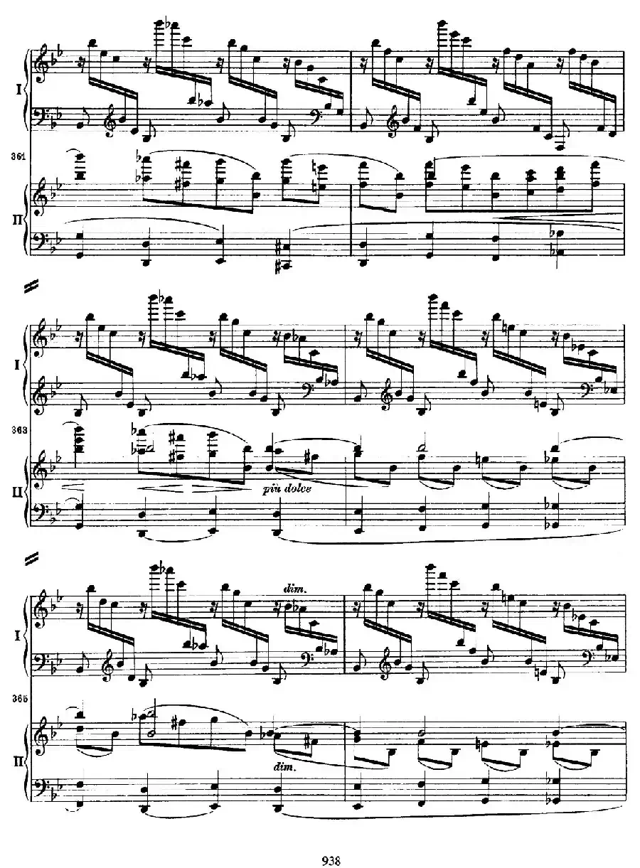 降B大调第二钢琴协奏曲 （P31——40）