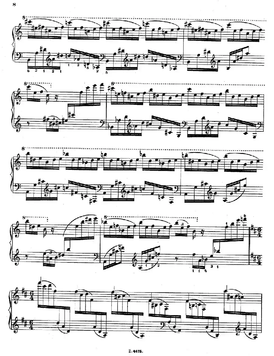 Charakterskizzen Op.40（个性素描 1. 幻影 Vision）