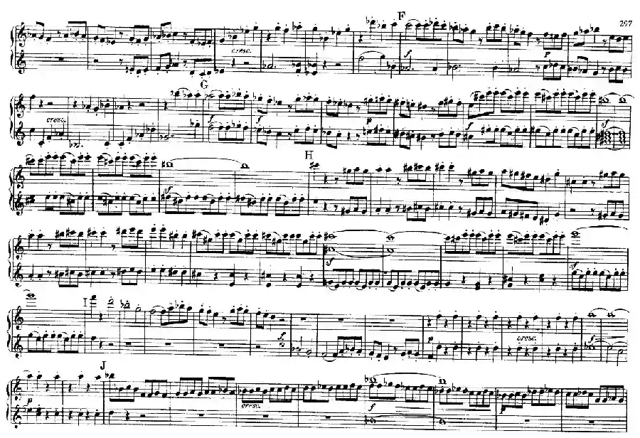 String Quartet No.9 in C Major Op.59-3 - 4 Hands（C大调第九弦乐四重奏·四手联弹）
