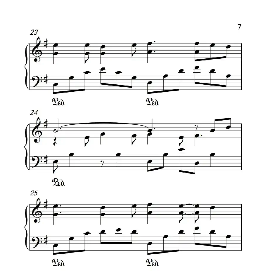 伊人如梦（《弹吧音教》制谱）