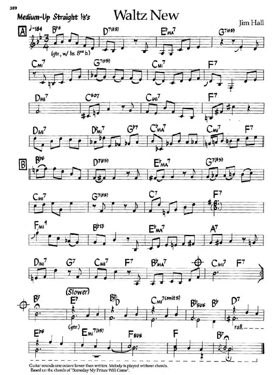 Waltz New（爵士钢琴曲）