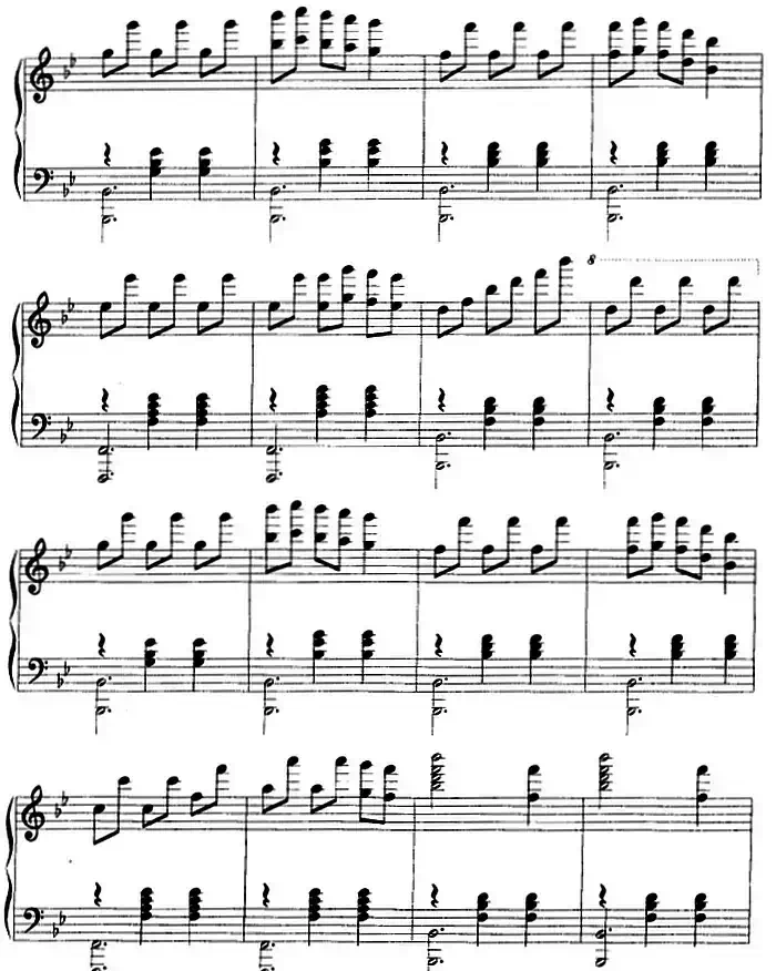 钢琴小品:圆舞曲