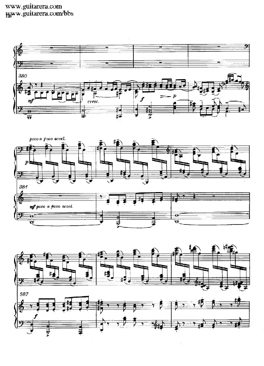 c小调第二钢琴协奏曲 Op.18（双钢琴·第三乐章）