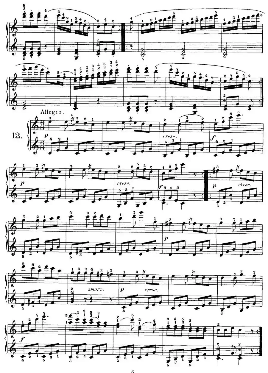 Czerny - 100 Progressive Studies Op.139 （1—21）