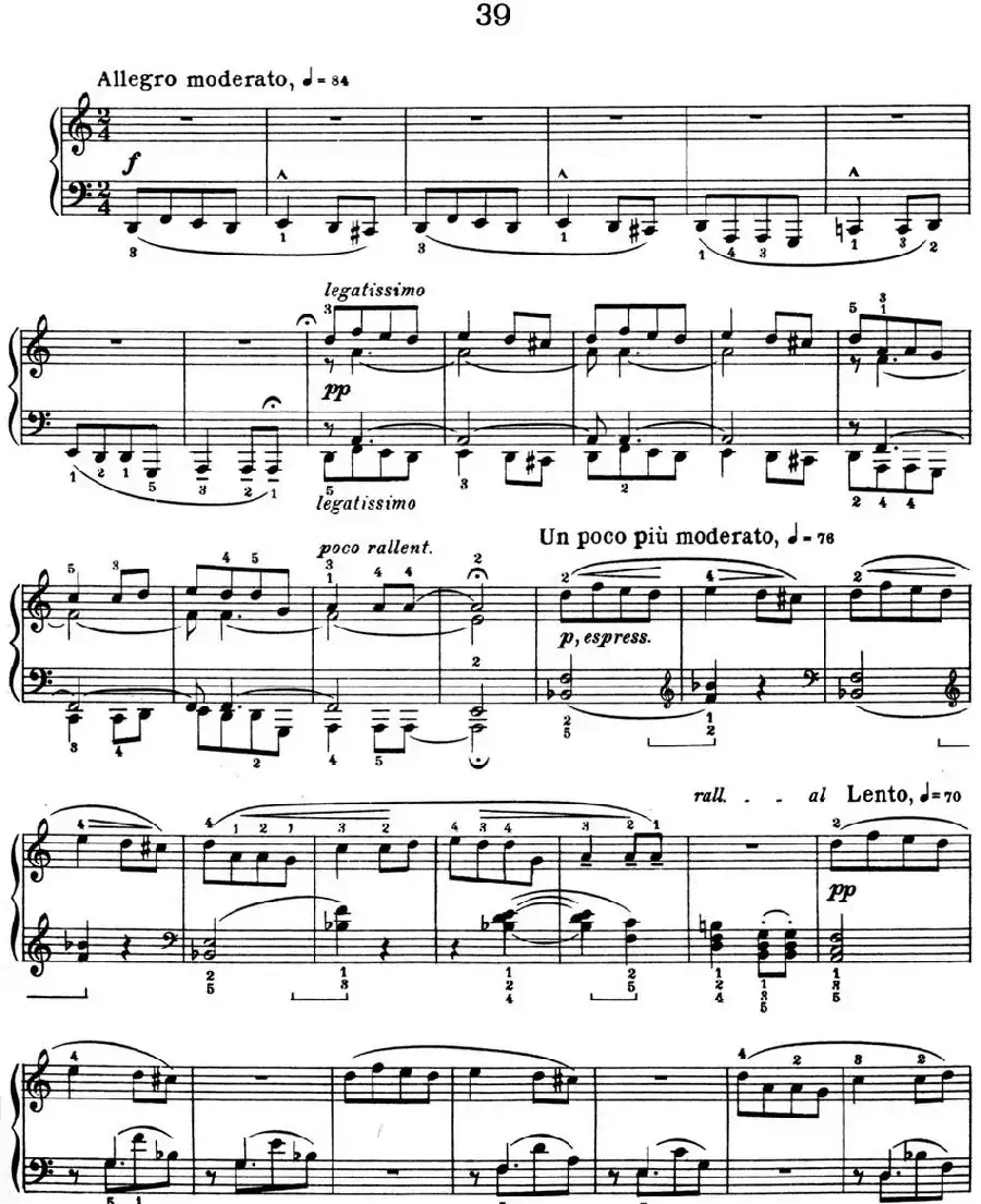 For Children Sz.42（献给孩子们·39）