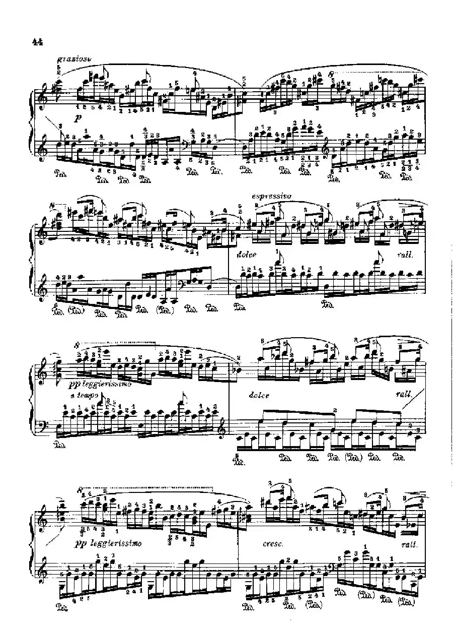 53首以肖邦练习曲为素材而作的练习曲（No.8）