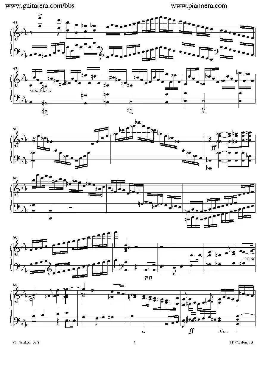 Grande Piano Sonata in c Minor Op.2（c小调华丽钢琴奏鸣曲·第一乐章）