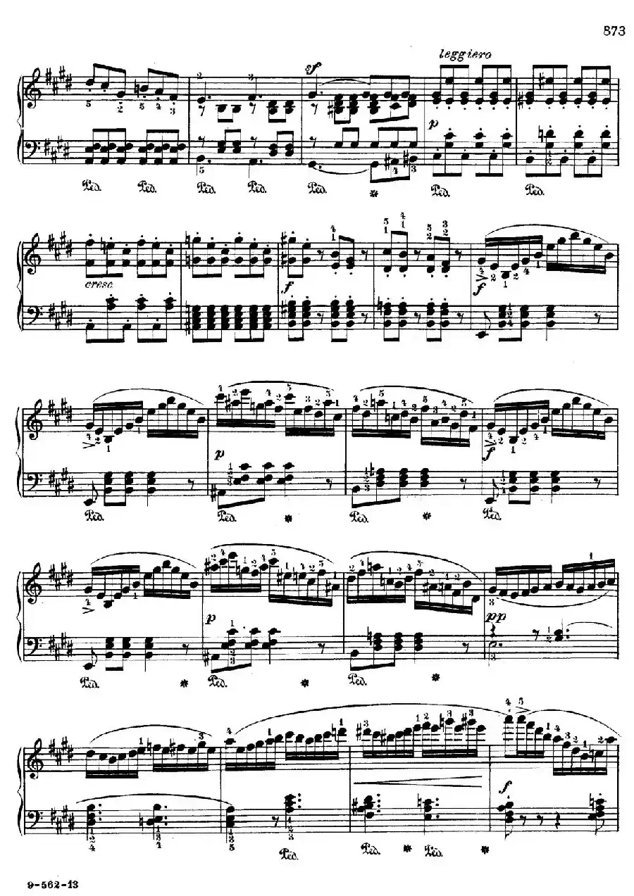 Rondo Capriccioso Op.14（随想回旋曲）