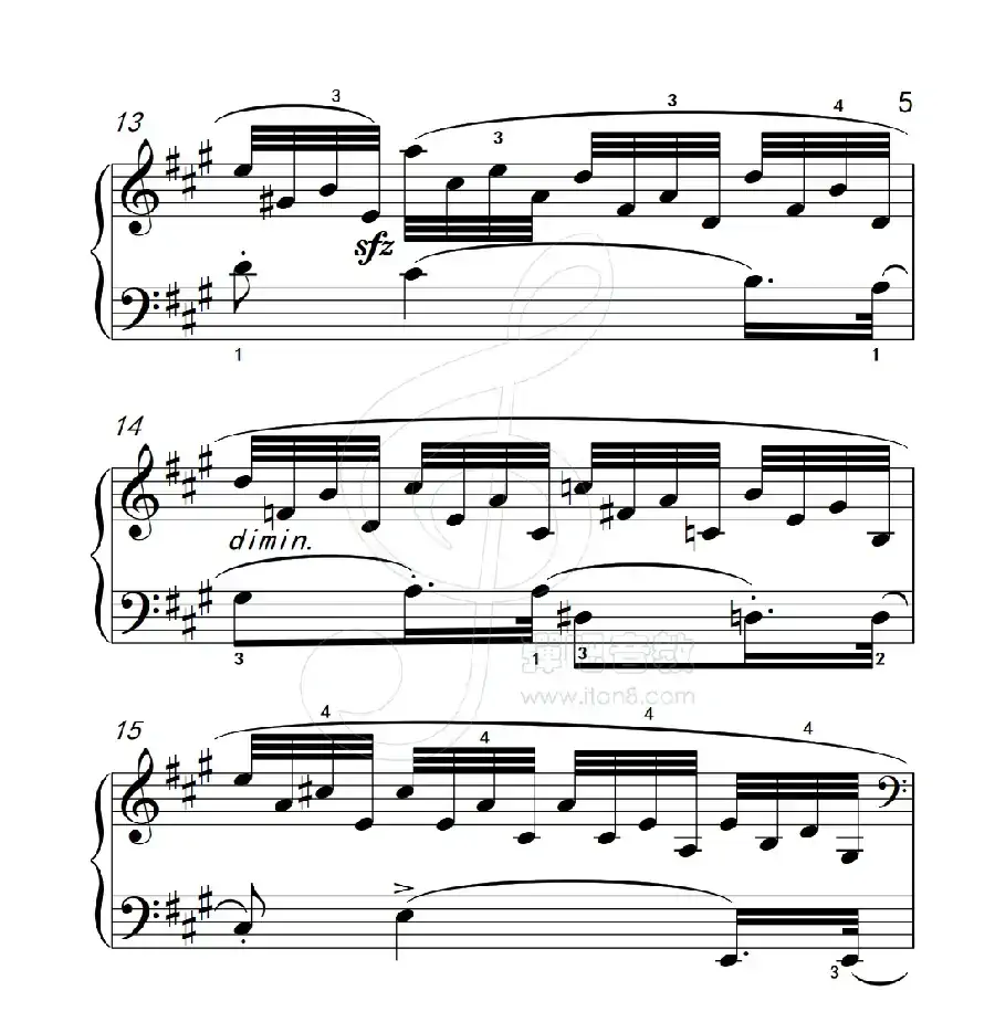 练习曲 37(克拉莫钢琴练习曲60首)