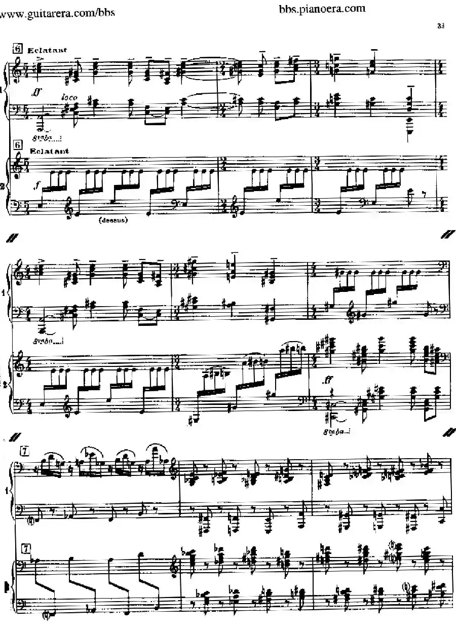 Sonata for Two Pianos（双钢琴奏鸣曲）