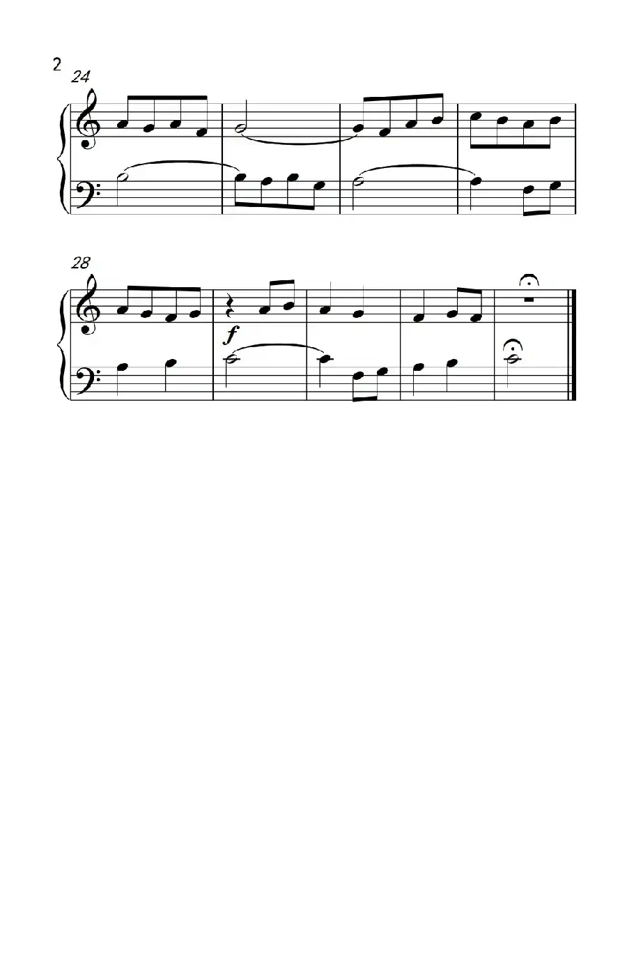 里底亚调式（巴托克 小宇宙 钢琴教程 2）