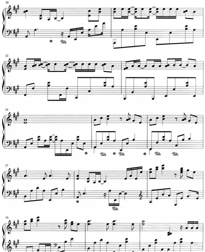 流行歌曲改编的钢琴曲：稻香